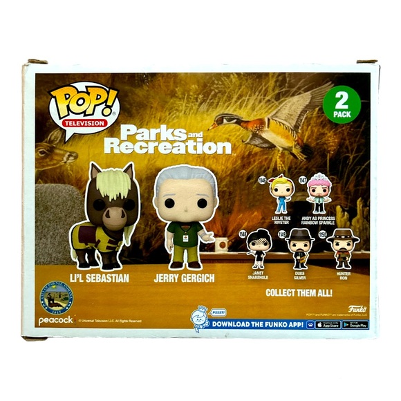 Two POP! Figurines a rancher Jerry and his horse Sebastian - Picture 2 of 6